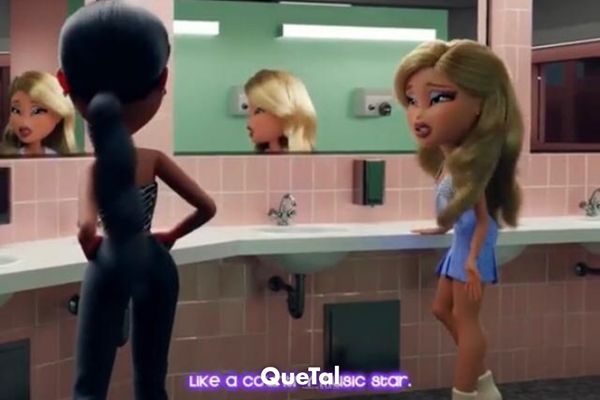 ICONIC: Bratz recrea la escena de Euphoria de Maddy y Cassie en el baño